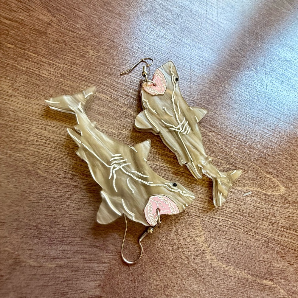 Shark Earrings